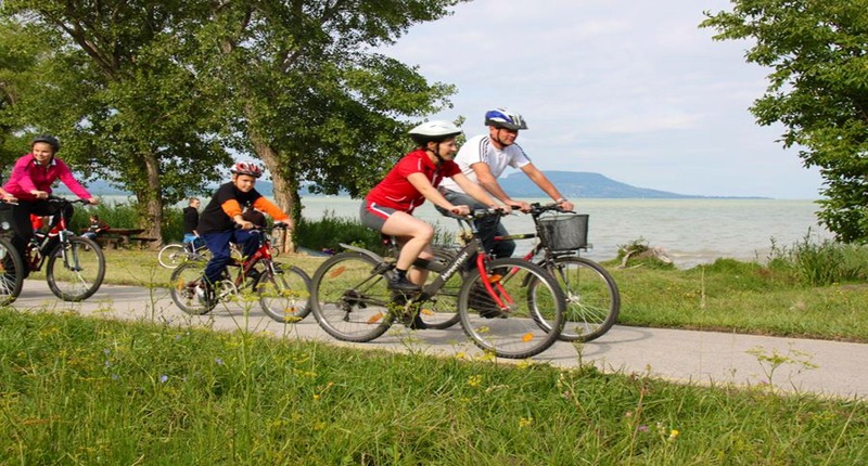 Hungary Lake Balaton by bike