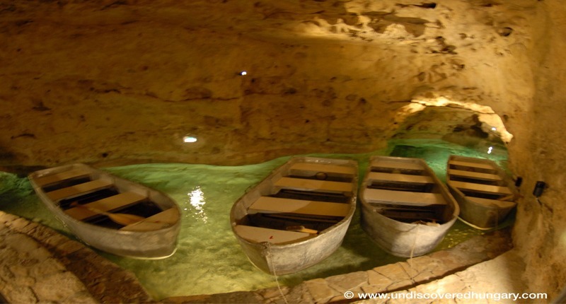Hungary Tapolca cave lake