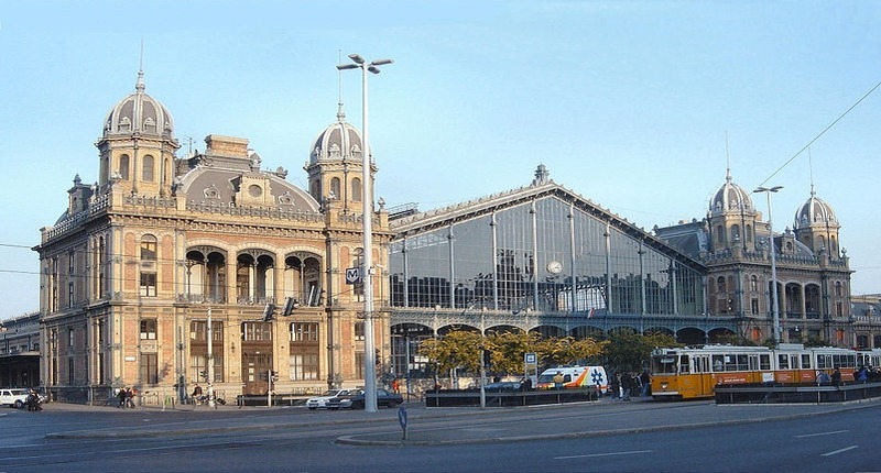 Hungary Budapest-Nyugati Railway Station